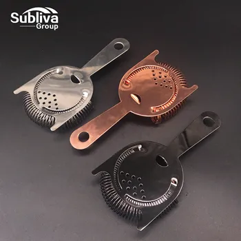 

Useful Stainless Steel Bar Strainer Professional Cocktail Ice Strainer Wire Mixed Drink Bartender Bar Accessories