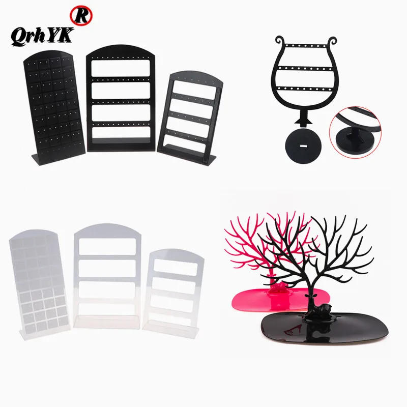Deer Earrings Necklace Ring Pendant Bracelet Jewelry Display Stand Tray Tree Storage Racks Organizer Holder Make Up Decoration