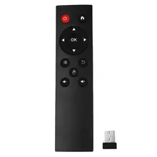 Uniwersalny 2 4G bezprzewodowa mysz pilot zdalnego sterowania dla TV box z androidem PC kontroler zdalnego sterowania z USB odbiornik nie żyroskop tanie tanio CN (pochodzenie) Air Mouse Remote Control