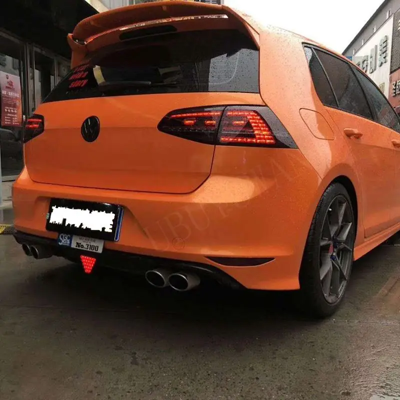 Задний спойлер на крышу для Volkswagen GOLF7 MK7 2014-2018 высококачественный материал ABS