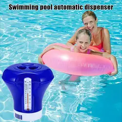 Бассейн горячая весна плавающий аппликатор с термометром 8 дюймов химический хлор Диспенсер Очиститель ASD88