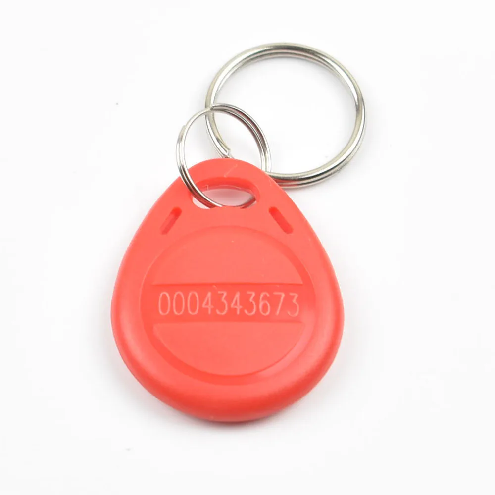 15 шт. RFID брелок для ключей 125 кГц ID брелок TK4100 EM4100 для контроля доступа посещаемость