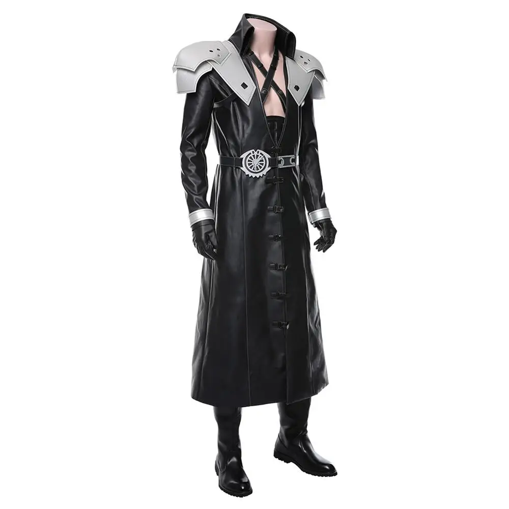 Ремейк Final Fantasy косплей Sephiroth костюм FF VII Sephiroth Униформа костюм для взрослых Хэллоуин Карнавальный костюм для мужчин индивидуальный заказ