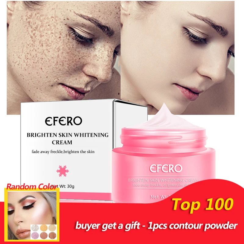 

EFERO Brightening Skin Remove Freckles Cream Remove Melasma Acne Spots Pigment Melanin Dark Spots Whitening Repair Face Serum