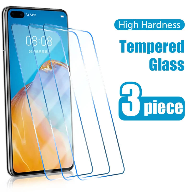 Gran venta 3 unids/lote Protector de pantalla para Huawei P30 Pro P30 Lite de cristal del teléfono de cristal templado de Huawei P40 Pro P20 transparente Glaso aKwjM5kwRJo