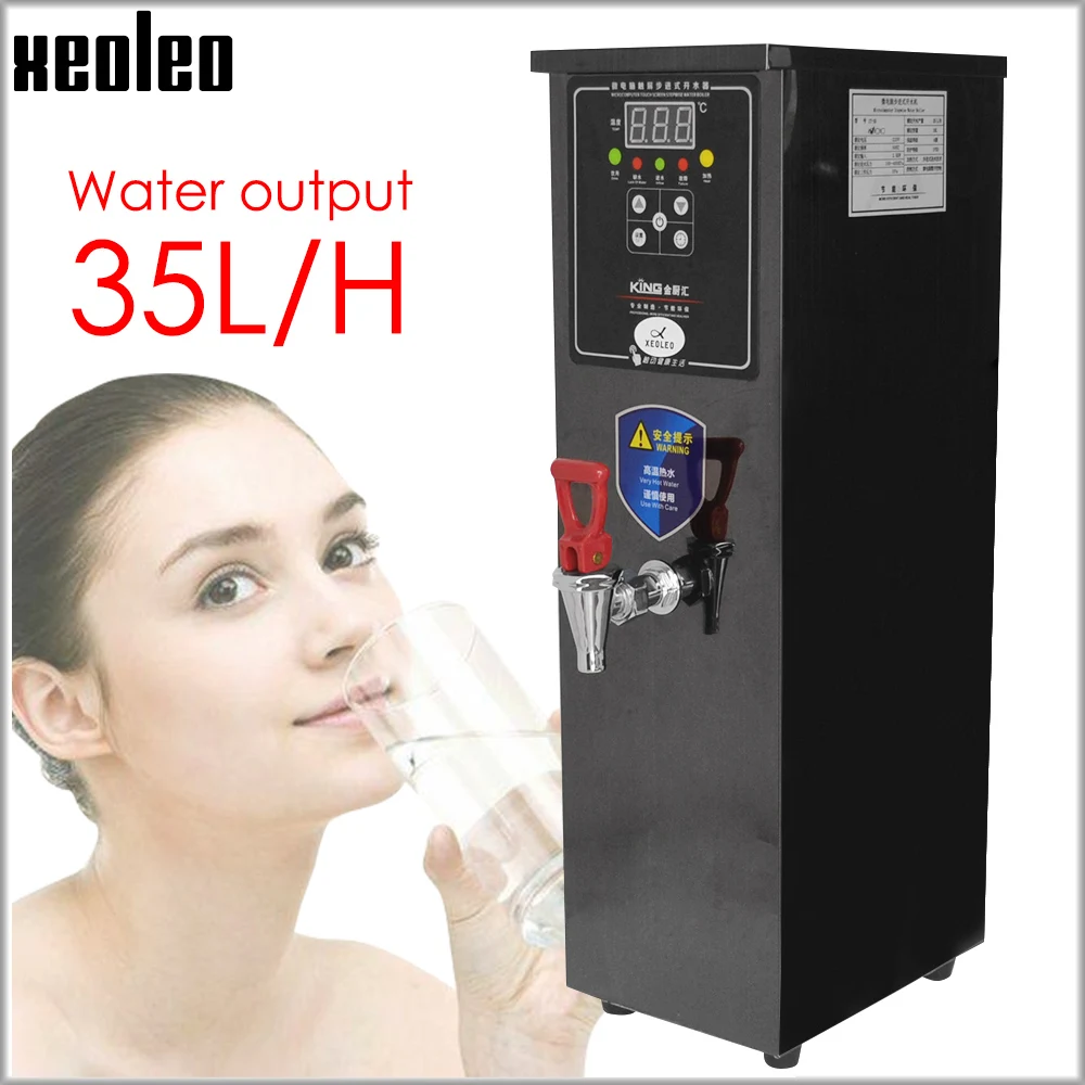 Xeoleo Commercial Hot Water dispenser 10L Water machine Stainless steel