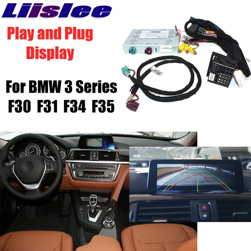 Интерфейс парковочной камеры Liandlee комплект задней заднего хода для BMW 3 F30 F31 F34 F35