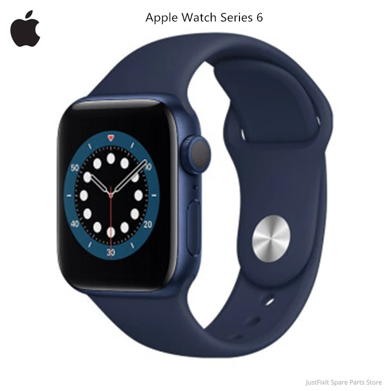 Apple Uhr Serie 6 GPS + Cellular 40MM/44MM Aluminium Fall mit 5 Farben  Sport Band Fernbedienung smartwatch LTE iwatch 6|Smart Watches| - AliExpress
