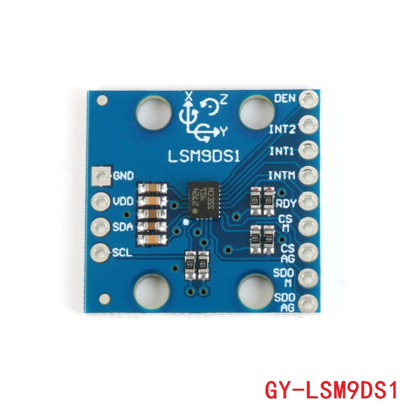 Lsm9Ds1 модуль датчика 9 оси модуль датчика ускорение гироскопа магнитометр инерционный блок измерения Imu Gy-Lsm9Ds1 для Arduino