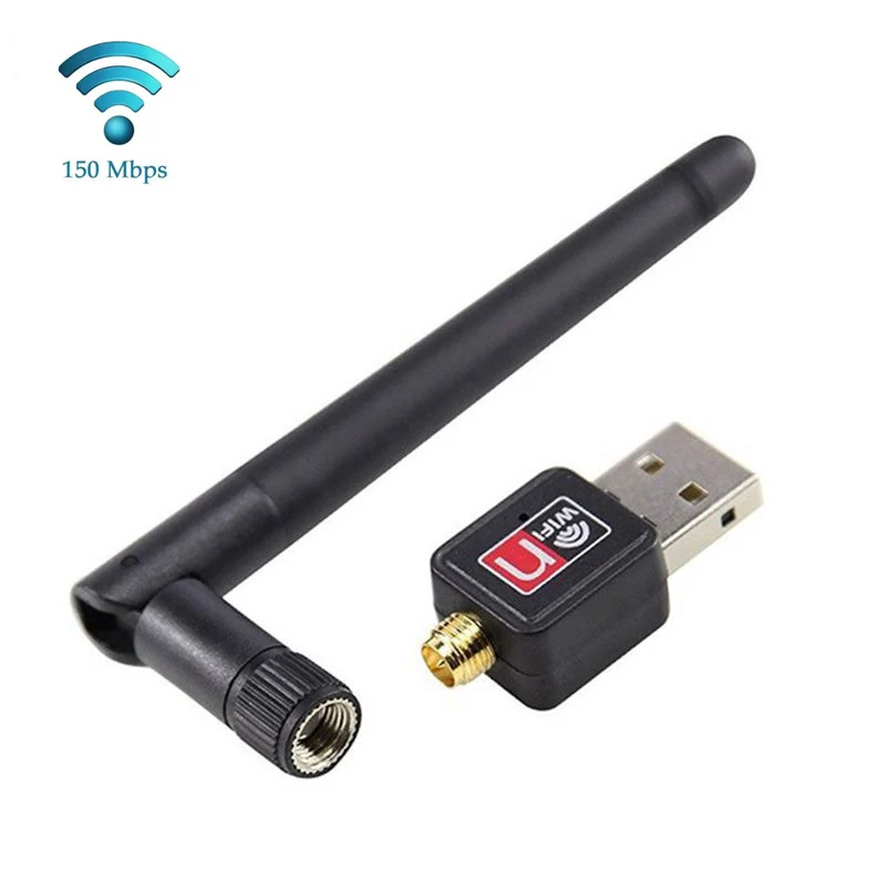 Беспроводной USB адаптер 802.11b/n/g 150 Мбит/с 2 дБ|Беспроводные адаптеры| |