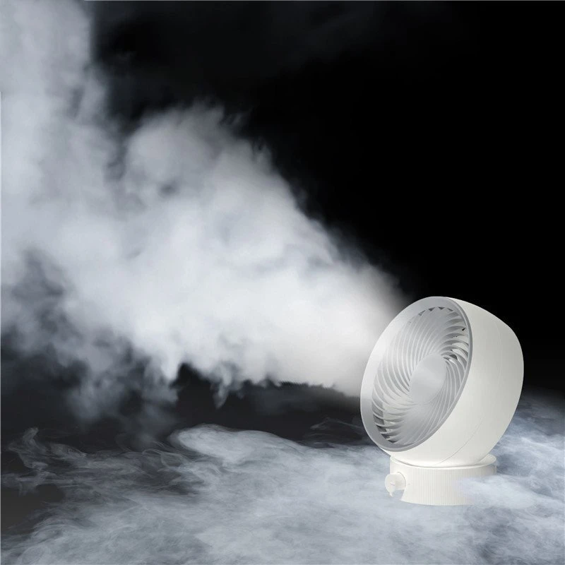 

HOT!Mini Air Circulation Fan 180 Degree Rotation 330 Strong Wind Power Usb Charging Low Noise High Wind White
