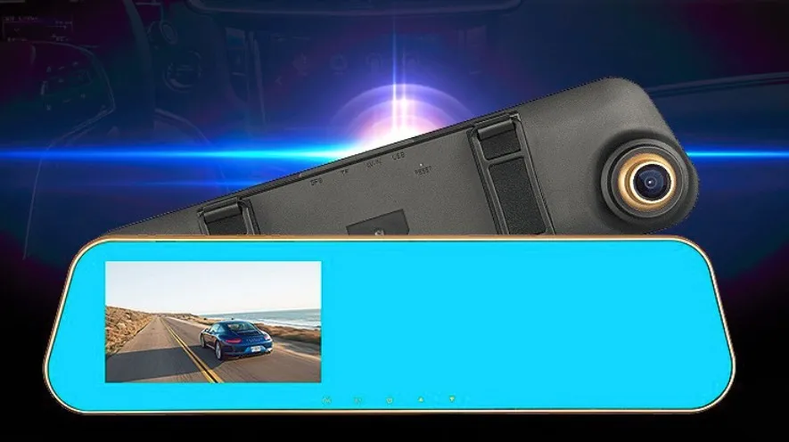 

4.3" Inch Rearview Mirror Camera Car DVR RYD8410