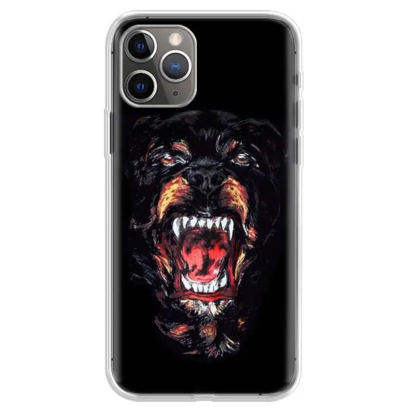 Custodia Per Telefono Con Cover Per Cani Rottweiler Per Iphone 14 13 12 11 Pro 7 6x8 6s Plus Xs Max Xr Mini Se 5s Coque Shell Capa Fundas Phone Paracolpi Per Telefono Aliexpress