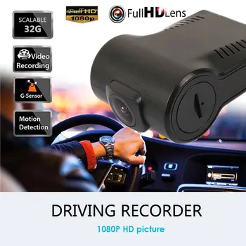 

Vehicle Recorder Car DVR Mini Car Video Recorder Digital Camcorder Automobile 1080P HD 140 Degrees Professional