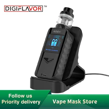 

100% Original Digiflavor Edge 200W TC Kit with Spectre Subohm Tank 5.5ml & Spectre & Wireless Charging Technology Ecig Vape Kit