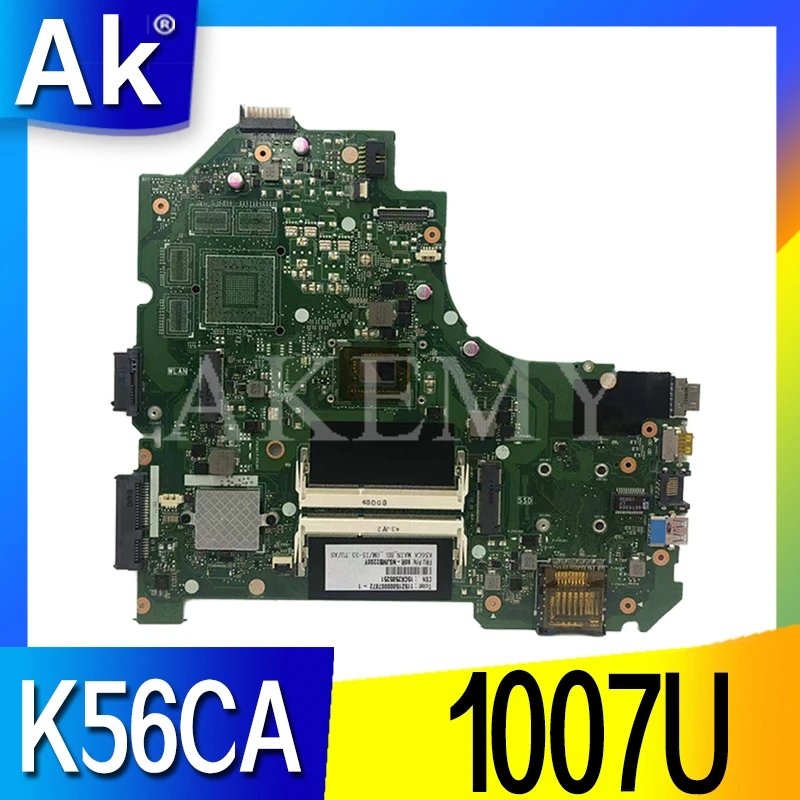 K56CA Материнские платы 1007 CPU для For Asus S550C K56CM K56CB S56C K56C материнской ноутбука MAINBOARD