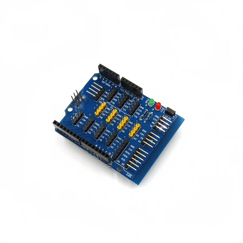 1Pcs Prototype Sensor Shield Sensor Expansion Board Robots Shield For Arduino UNO R3 diy electronics