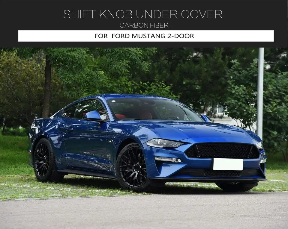 Для автомобиля Mustang внутренняя боковая панель переключения передач для Ford Mustang углеродное волокно внутренняя декоративная лента крышка LHD