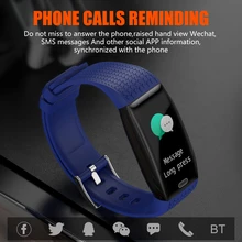 Сверхлегкий умный Браслет IP67 водонепроницаемый спортивный Шагомер фитнес-трекер пульсометр Монитор артериального давления умный Браслет