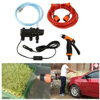 

6L/min 130PSI High Pressure Car Water Pump Car Cleaning Kit 70W 12V DIY Auto Washing Tools Set Water Saving Car Accessaries