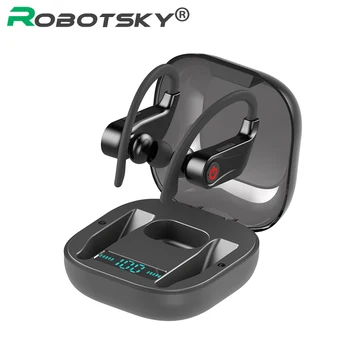 

TWS Bluetooth V5.0 Earphone Sport Headphones Noise Canceling True Wireless Earbuds Handsfree Headset Wth Mic For All Smart Phone