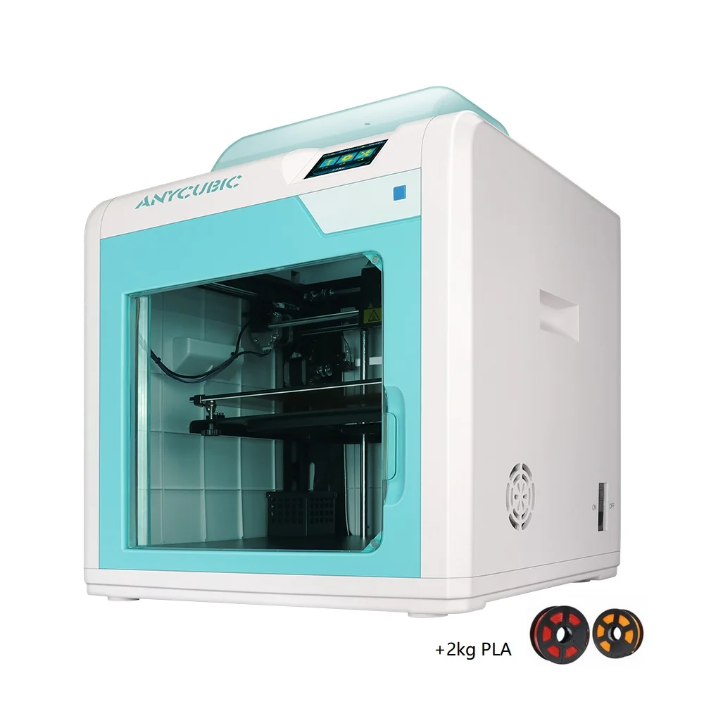 ANYCUBIC обновленный 4Max Pro 3d принтер большого размера плюс FDM Impresora Diy комплект модульная конструкция сопла 3d drucker drukarka 3d - Цвет: 4Max-Pro Add 2KG