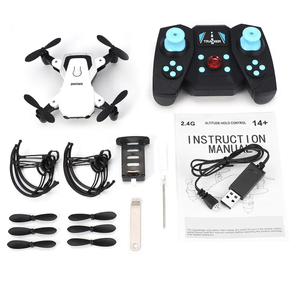 

808 Mini Pocket Foldable FPV RC Quadcopter Drone with 720P HD Adjustable Wifi Camera Real-time Altitude Hold Headless Mode