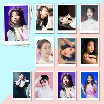 

10PCS/Set IU Lee Ji Eu Self Made Paper Lomo Card Photo Card Poster Photocard Uaena Fans Gift Collection Stationery Set