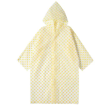 

1 * Waterproof Poncho Adult Unisex Thick Reusable EVA Raincoat Outdoor Waterproof Poncho Dustproof Red / Yellow / Blue