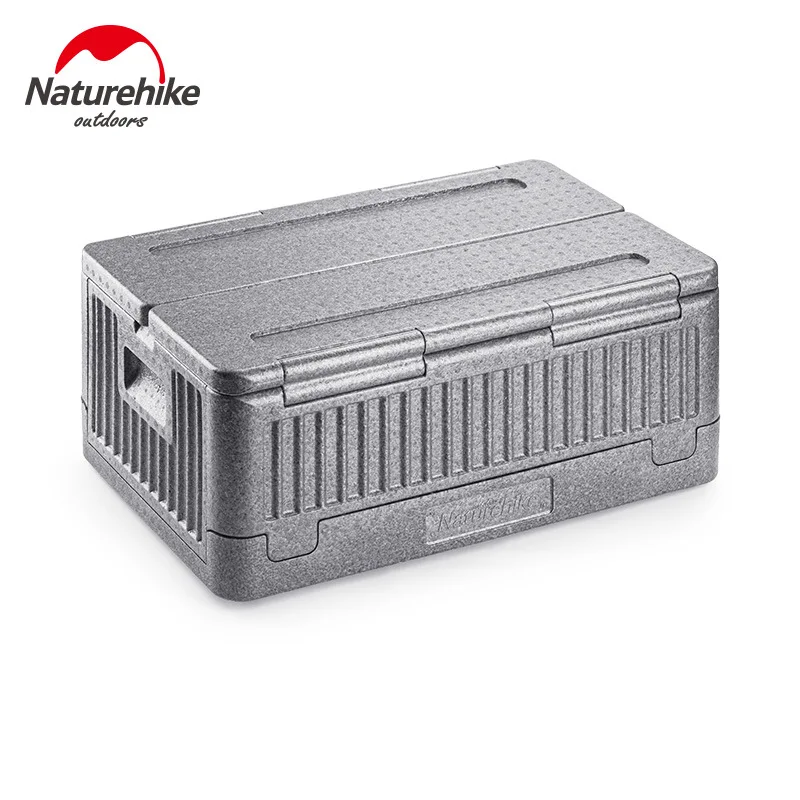 Naturehike New Folding Picnic Storage Box Outdoor Camping Lightweight Travel Food Luggage Storage Sundries Bag