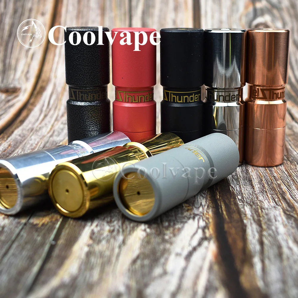 

wolfcoolvape elthunder mechanical mod 18650 Battery Mechanical Mods Vape Vaporizer tank fit Apocalypse GEN RDA goon v1.5 rda