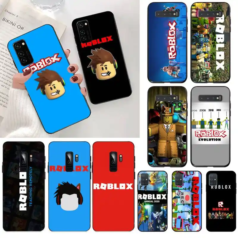 Roblox Games Black Phone Case Hull For Samsung S20 Plus Ultra S6 S7 Edge S8 S9 Plus S10 5g Lite 2020 Phone Case Covers Aliexpress - iphone 6 plus gold roblox