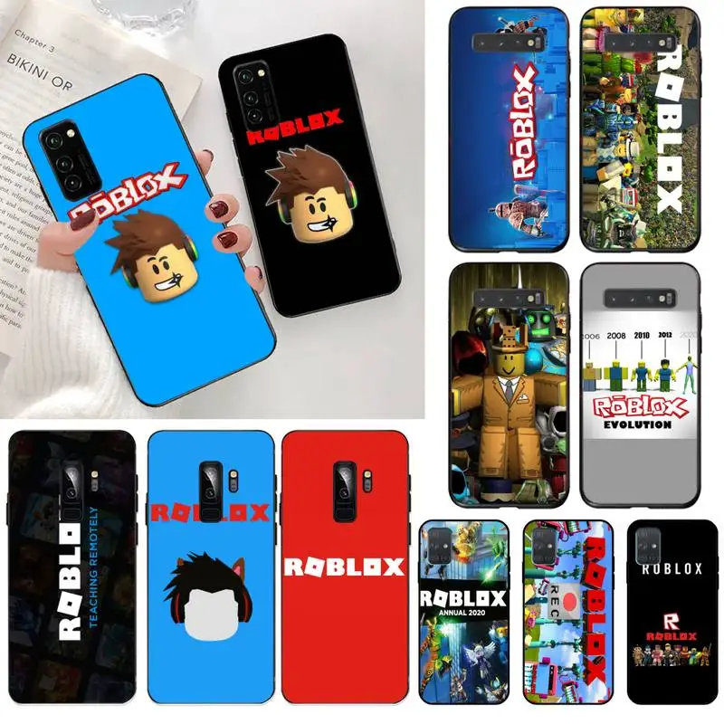 Roblox Games Black Phone Case Hull For Samsung S20 Plus Ultra S6 S7 Edge S8 S9 Plus S10 5g Lite 2020 Buy Cheap In An Online Store With Delivery Price Comparison - phone case roblox