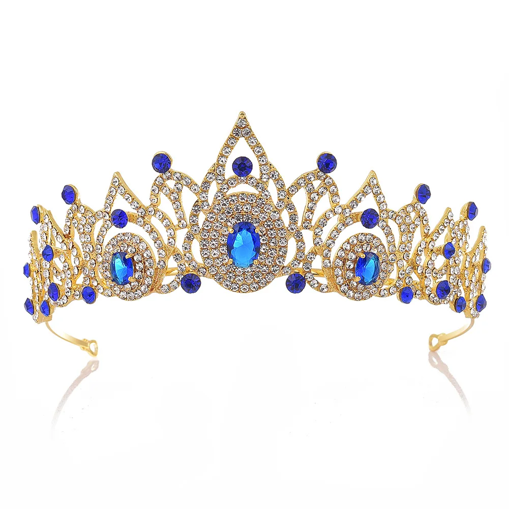 G137 аксессуары для невесты, европейский стиль, циркониевая корона,, свадебные аксессуары для волос, аксессуары для свадебного платья