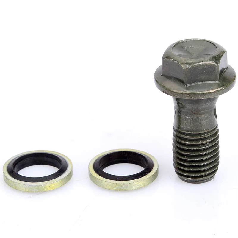 

Drain Oil Cooler M10 *1.0/1.25 Brake Tubing Screw For ATV Scooter Pit Dirt Bike