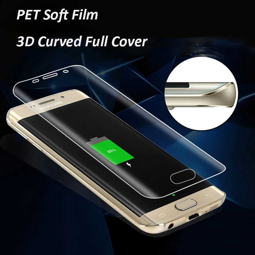 

3D Full Cover Curved Screen Protector Film For Samsung Galaxy Note 8 S7 S6 Edge S8 S9 Plus (Not tempered Glass) 2PCS