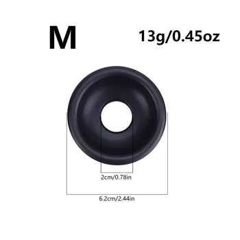 Penis Pump Vacuum Ring Silicone Penis Sleeve Extender Trainer Accessories Penis Erection Enlarger Adult Sex Toys for Men 5