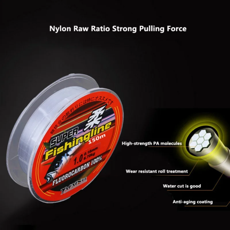 

Outdoor fishing accessories carbon fluorine sling fresh water sling high strength sling high quality fishing items