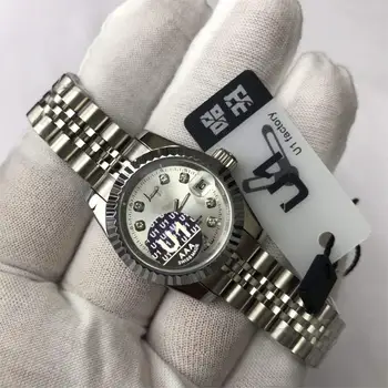 

U1 factory watch Women 28mm automatic mechanical sweeping movement luxury brand Watches date-just free delivery