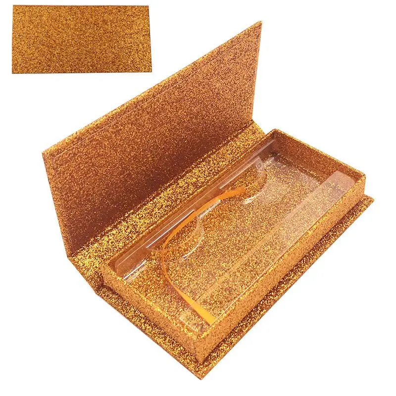 100 шт коробка для упаковки накладных ресниц коробки для ресниц заказной ваш логотип поддельные 3D норковые ресницы искусственные ресницы квадратные блестящие магнитные Чехлы пустые - Цвет: 33
