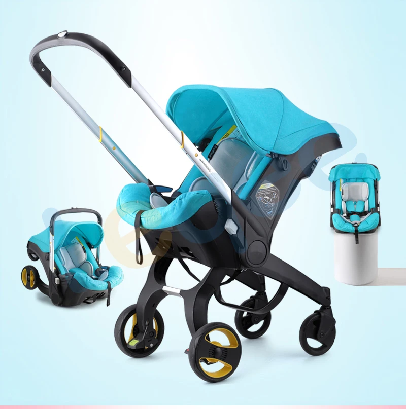 3 в 1 детская коляска de bebe 4 в en 1 carseat carriola para bebe детская коляска переносная дорожная детская колыбель