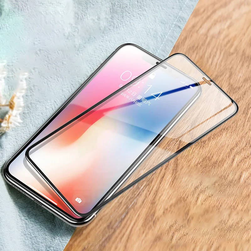 Полное покрытие закаленное стекло для Iphone 11 Pro Max стекло Взрывозащищенная защитная пленка для экрана для Iphone 11 11Pro Max стекло