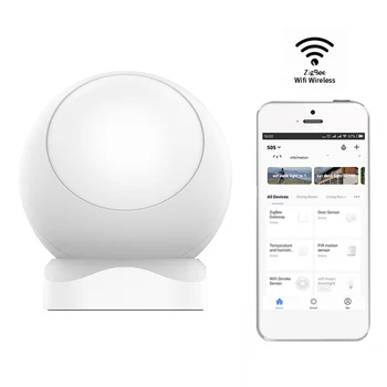 

tuya ZigBee PIR Sensor Infrared Sensor Infrared Human Body Moving Sensor Automatic Intelligent Household Alarm Sensor