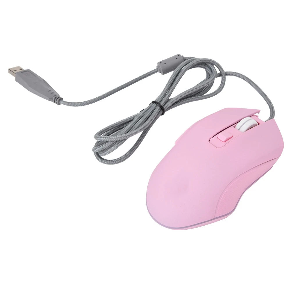 

USB Wired Gaming Mouse High Sensitivity Adjustable DPI Gaming Mouse Comfortable Grasping 7 Colors Light USB Gaming Mouse
