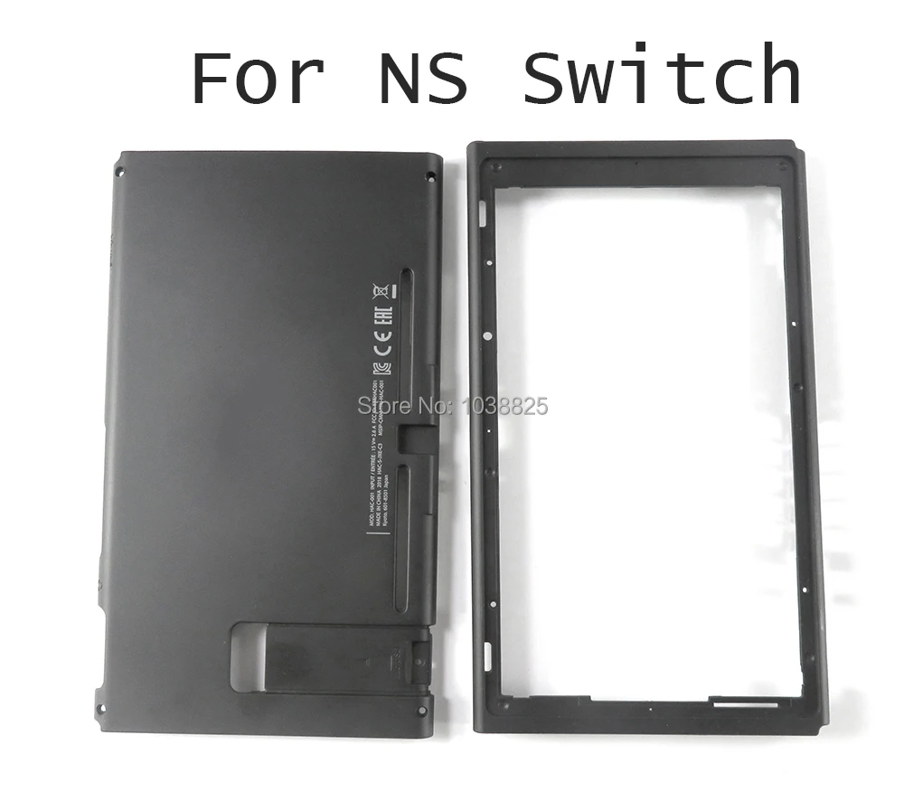 

10sets Original Replacement Black Hard Housing Shell Case Part for Switch NS NX Console Front Back Faceplate For Nintendo Switch