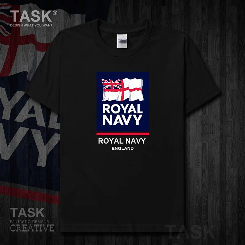 Navy England English ENG UK clothes country Army Tactical Military mens t shirt new Tops t-shirt Short sleeve Fashion sports 01 | Мужская