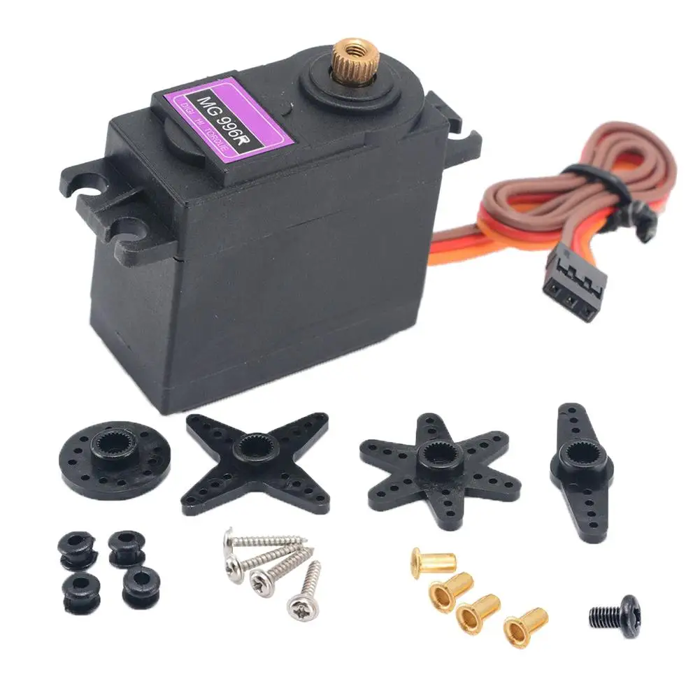 MG996R Large Torque Metal Gear Servo for RC Helicopter Car Truck Boat Kids Toy TRAXXAS Crawler TRX4 baja boat Robot | Игрушки и хобби