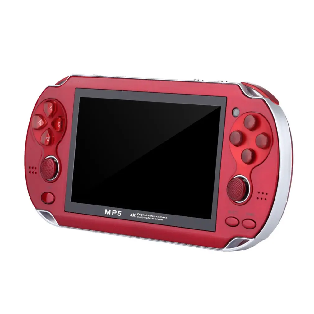 Мини-игровая консоль для Playstation psp, игровой автомат, двойной джойстик, экран 4,3 дюйма, 8 ГБ, видео камера, MP4