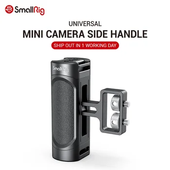 

SmallRig Mini Camera Side Handle with Two 1/4”-20 Screws and strap eyelet for mirrorless/ digital camera /small cameras 2916