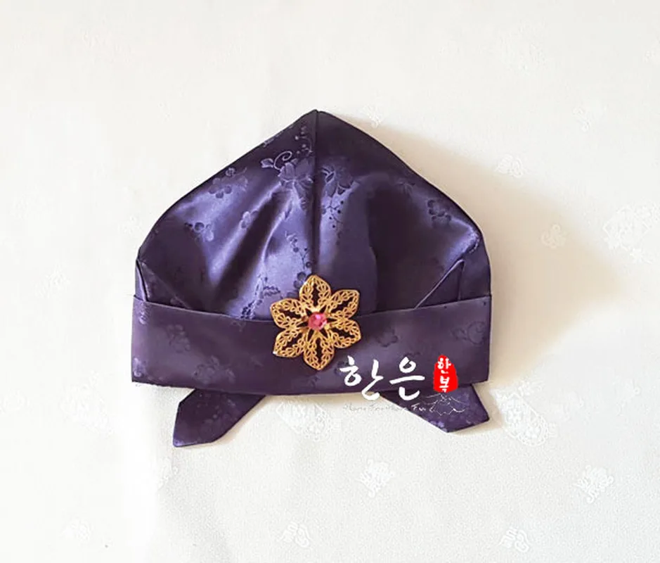 

Korean Imported Traditional Hats Birthday Hats For First-year-old Male Babies He-w1014 Kids Clothes